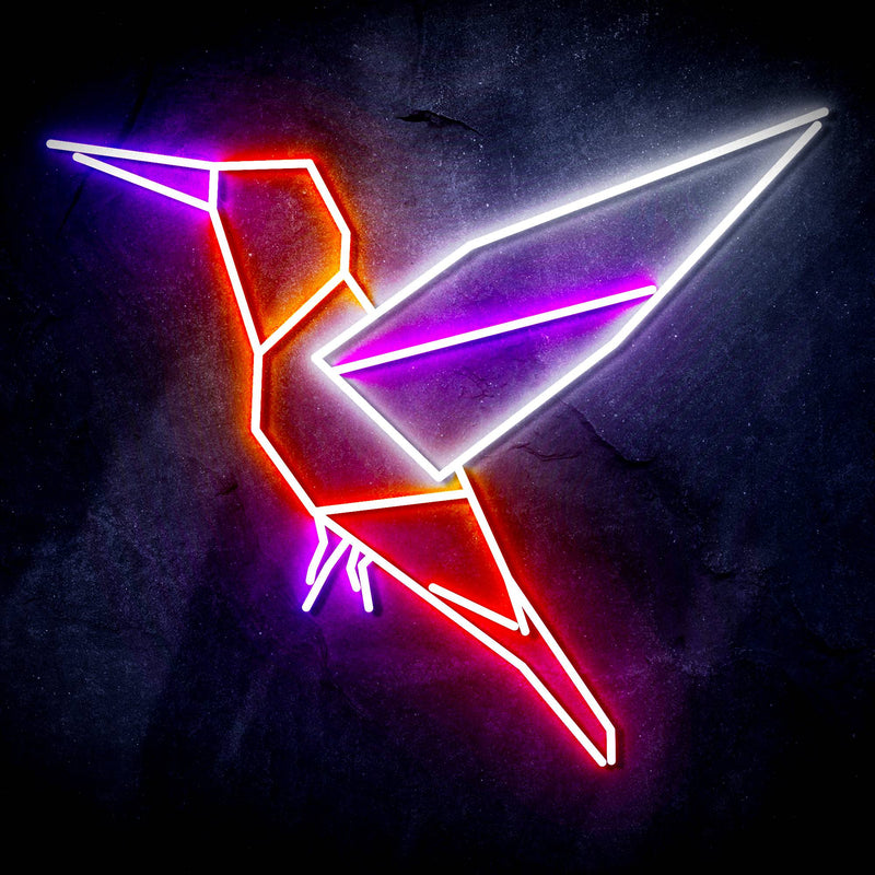 Origami Bird Ultra-Bright LED Sign with Remote (Neon-Style, LED Technology) - LED Gift Works