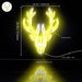 Origami Deer Head Cabin Hunting Ultra-Bright LED Sign with Remote (Neon-Style, LED Technology) - Way Up Gifts