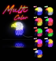 American Eagle Head Ultra-Bright LED Sign with Remote (Neon-Style, LED Technology) - LED Gift Works