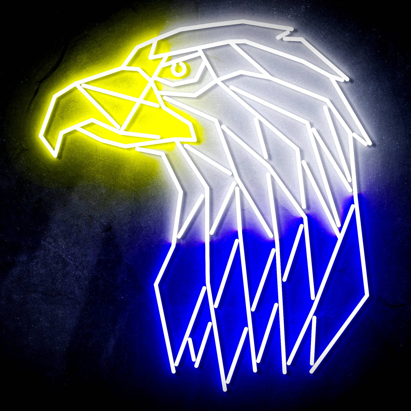 American Eagle Head Ultra-Bright LED Sign with Remote (Neon-Style, LED Technology) - Way Up Gifts