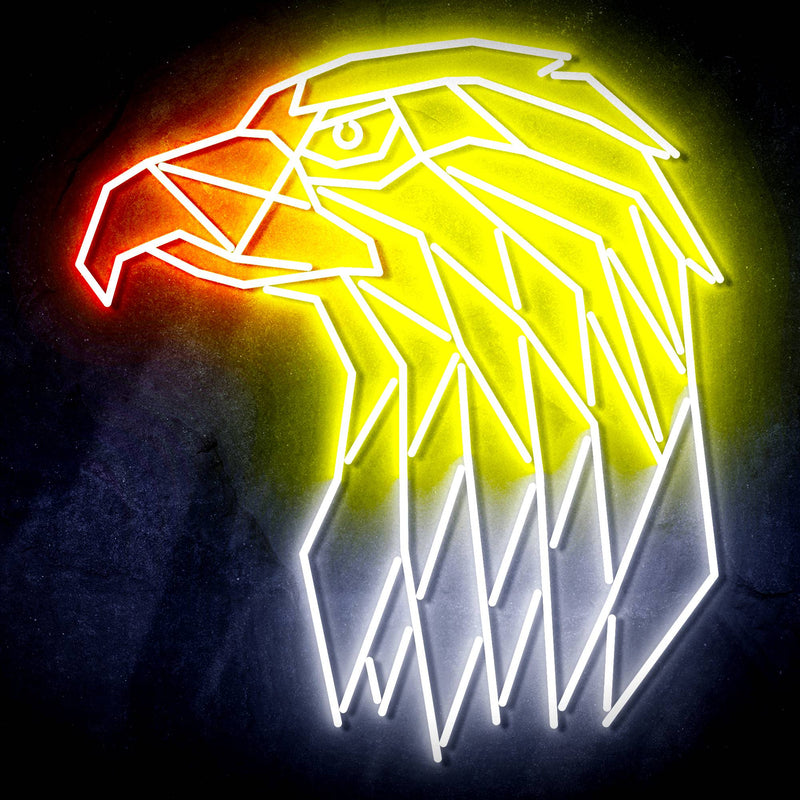 American Eagle Head Ultra-Bright LED Sign with Remote (Neon-Style, LED Technology) - LED Gift Works