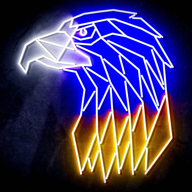 American Eagle Head Ultra-Bright LED Sign with Remote (Neon-Style, LED Technology) - LED Gift Works