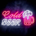 Cold Beer Mug Ultra-Bright LED Sign with Remote (Neon-Style, LED Technology) - Way Up Gifts