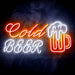 Cold Beer Mug Ultra-Bright LED Sign with Remote (Neon-Style, LED Technology) - Way Up Gifts