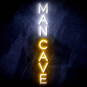 Vertical Man Cave Ultra-Bright LED Sign with Remote (Neon-Style, LED Technology) - LED Gift Works