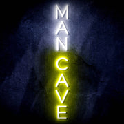 Vertical Man Cave Ultra-Bright LED Sign with Remote (Neon-Style, LED Technology) - LED Gift Works