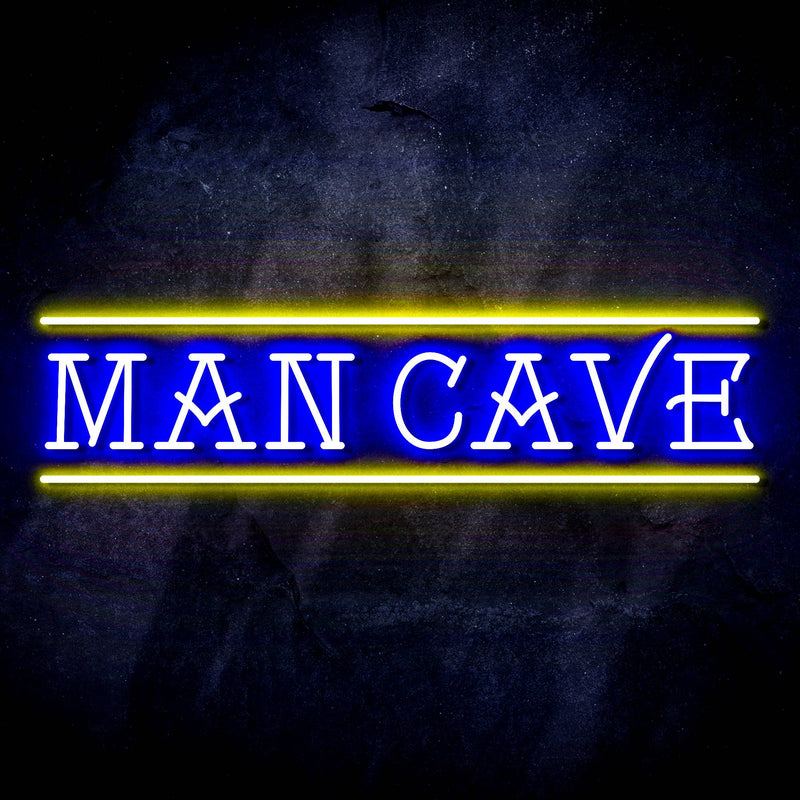 Man Cave Ultra-Bright LED Sign with Remote (Neon-Style, LED Technology) - LED Gift Works