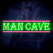 Man Cave Ultra-Bright LED Sign with Remote (Neon-Style, LED Technology) - Way Up Gifts