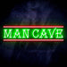 Man Cave Ultra-Bright LED Sign with Remote (Neon-Style, LED Technology) - Way Up Gifts