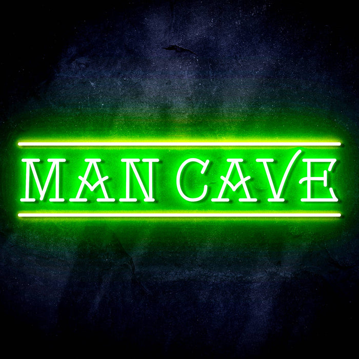 Man Cave Ultra-Bright LED Sign with Remote (Neon-Style, LED Technology) - Way Up Gifts