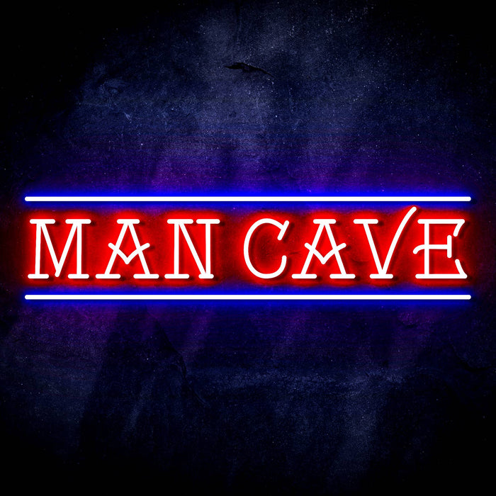 Man Cave Ultra-Bright LED Sign with Remote (Neon-Style, LED Technology) - Way Up Gifts