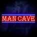 Man Cave Ultra-Bright LED Sign with Remote (Neon-Style, LED Technology) - Way Up Gifts