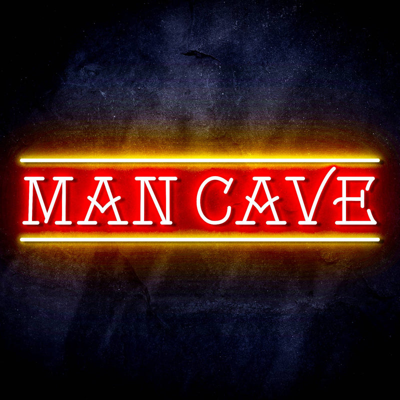 Man Cave Ultra-Bright LED Sign with Remote (Neon-Style, LED Technology) - LED Gift Works