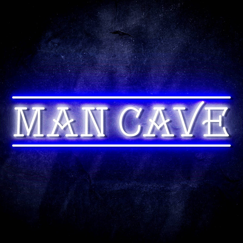 Man Cave Ultra-Bright LED Sign with Remote (Neon-Style, LED Technology) - LED Gift Works
