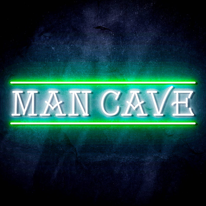 Man Cave Ultra-Bright LED Sign with Remote (Neon-Style, LED Technology) - Way Up Gifts