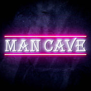 Man Cave Ultra-Bright LED Sign with Remote (Neon-Style, LED Technology) - LED Gift Works