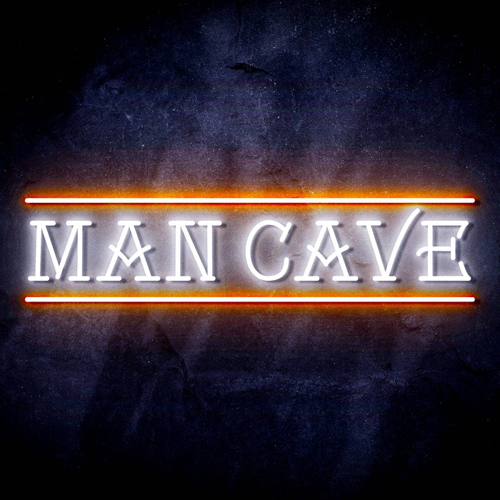 Man Cave Ultra-Bright LED Sign with Remote (Neon-Style, LED Technology) - Way Up Gifts