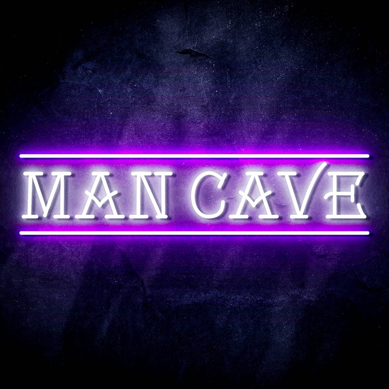 Man Cave Ultra-Bright LED Sign with Remote (Neon-Style, LED Technology) - LED Gift Works