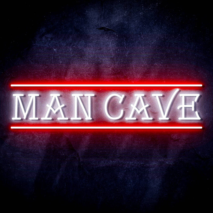 Man Cave Ultra-Bright LED Sign with Remote (Neon-Style, LED Technology) - Way Up Gifts
