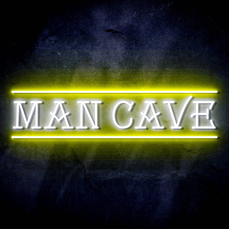 Man Cave Ultra-Bright LED Sign with Remote (Neon-Style, LED Technology) - LED Gift Works