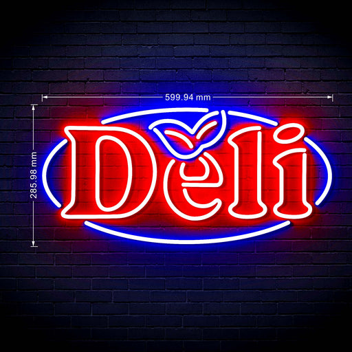 Deli Ultra-Bright LED Sign with Remote (Neon-Style, LED Technology) - Way Up Gifts