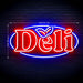 Deli Ultra-Bright LED Sign with Remote (Neon-Style, LED Technology) - Way Up Gifts