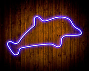 Dolphin Kid Room Flex Silicone LED Sign (Neon-Style, LED Technology) - LED Gift Works