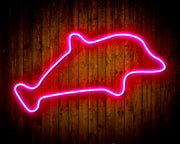 Dolphin Kid Room Flex Silicone LED Sign (Neon-Style, LED Technology) - LED Gift Works