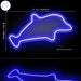 Dolphin Kid Room Flex Silicone LED Sign (Neon-Style, LED Technology) - Way Up Gifts