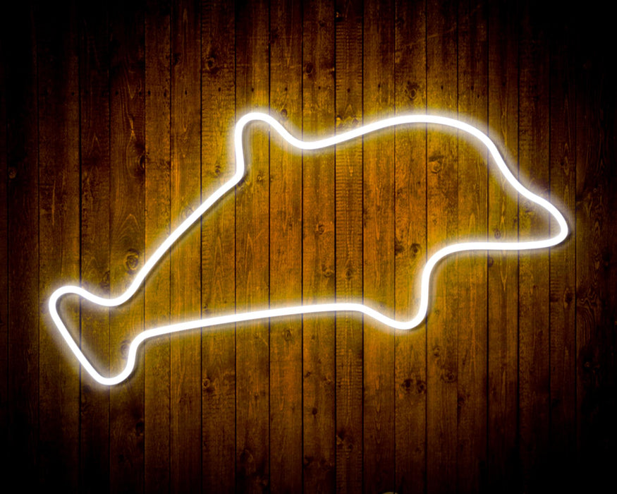 Dolphin Kid Room Flex Silicone LED Sign (Neon-Style, LED Technology) - Way Up Gifts