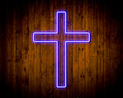 Cross Jesus Home Decoration Flex Silicone LED Sign (Neon-Style, LED Technology) - LED Gift Works