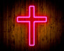 Cross Jesus Home Decoration Flex Silicone LED Sign (Neon-Style, LED Technology) - Way Up Gifts