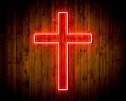 Cross Jesus Home Decoration Flex Silicone LED Sign (Neon-Style, LED Technology) - LED Gift Works