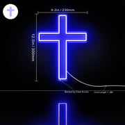 Cross Jesus Home Decoration Flex Silicone LED Sign (Neon-Style, LED Technology) - LED Gift Works