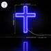 Cross Jesus Home Decoration Flex Silicone LED Sign (Neon-Style, LED Technology) - Way Up Gifts