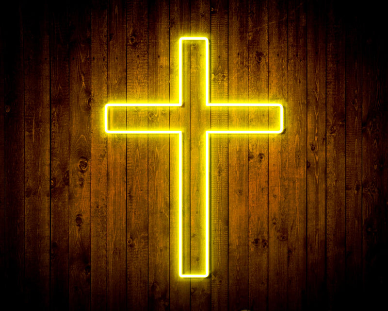 Cross Jesus Home Decoration Flex Silicone LED Sign (Neon-Style, LED Technology) - LED Gift Works