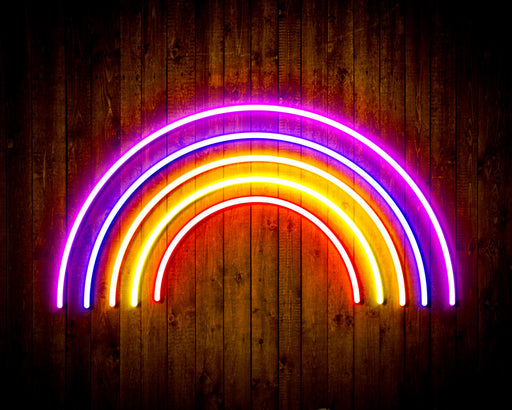 Rainbow Kid Room Flex Silicone LED Sign (Neon-Style, LED Technology) - Way Up Gifts