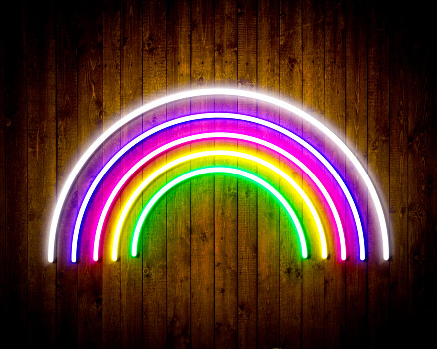 Rainbow Kid Room Flex Silicone LED Sign (Neon-Style, LED Technology) - Way Up Gifts