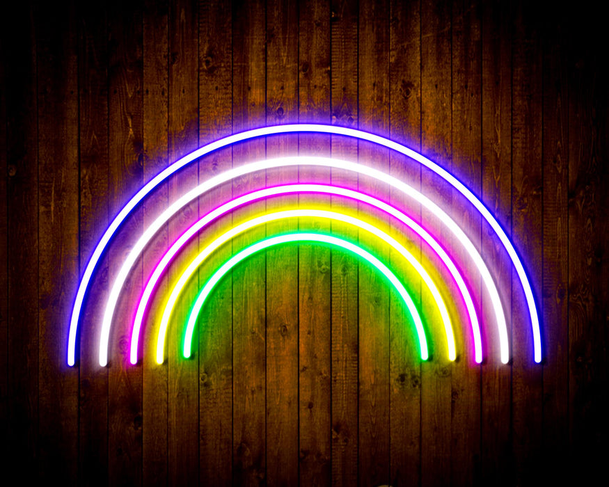 Rainbow Kid Room Flex Silicone LED Sign (Neon-Style, LED Technology) - Way Up Gifts