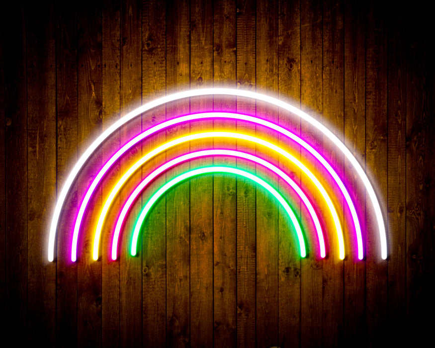 Rainbow Kid Room Flex Silicone LED Sign (Neon-Style, LED Technology) - Way Up Gifts