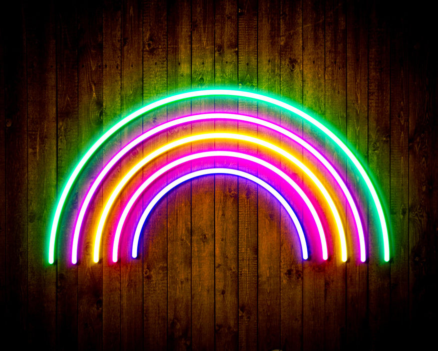 Rainbow Kid Room Flex Silicone LED Sign (Neon-Style, LED Technology) - Way Up Gifts