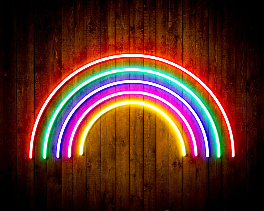 Rainbow Kid Room Flex Silicone LED Sign (Neon-Style, LED Technology) - Way Up Gifts