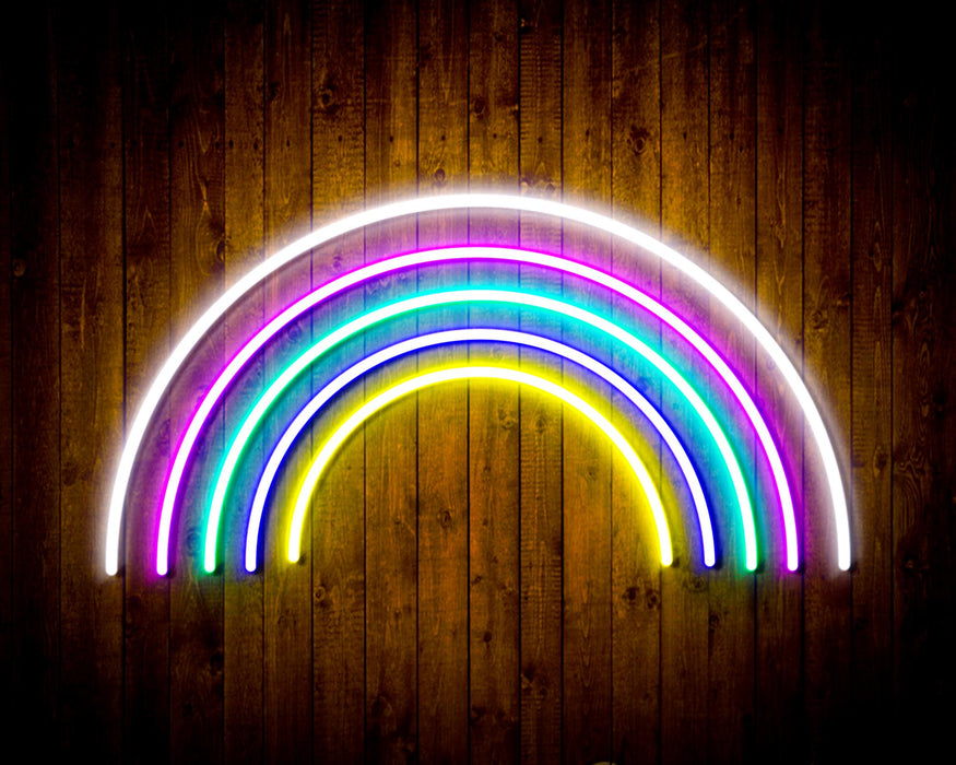 Rainbow Kid Room Flex Silicone LED Sign (Neon-Style, LED Technology) - Way Up Gifts