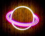 Outer Space Planet Kid Room Flex Silicone LED Sign (Neon-Style, LED Technology) - Way Up Gifts
