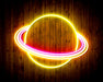 Outer Space Planet Kid Room Flex Silicone LED Sign (Neon-Style, LED Technology) - Way Up Gifts