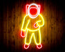 Astronaut Kid Room Flex Silicone LED Sign (Neon-Style, LED Technology) - Way Up Gifts