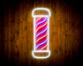 Barber Pole Flex Silicone LED Sign (Neon-Style, LED Technology) - Way Up Gifts
