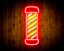 Barber Pole Flex Silicone LED Sign (Neon-Style, LED Technology) - Way Up Gifts