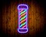 Barber Pole Flex Silicone LED Sign (Neon-Style, LED Technology) - Way Up Gifts