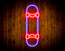 Skateboard Kid Room Flex Silicone LED Sign (Neon-Style, LED Technology) - Way Up Gifts